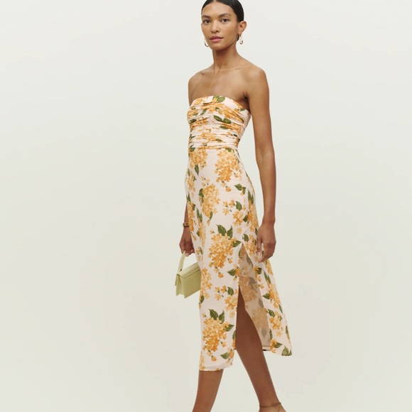 Reformation lore dress size 0; worn once to a wedding - Picture 2 of 6